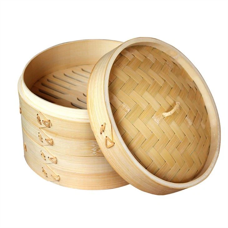 Giỏ hấp tre